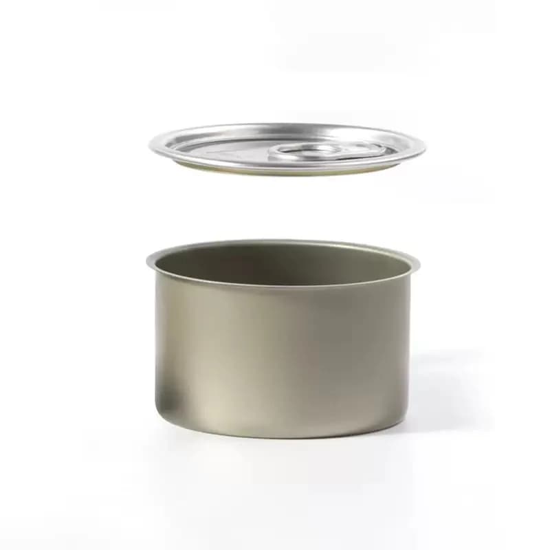 10 Couvercles de fermeture à pression pour boîtes de conserve en aluminium, pour la conservation du thon, des sauces, des gâteaux, du thé, des bonbons et des biscuits
