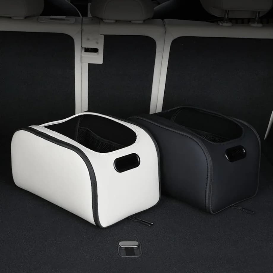 Organisateur de coffre de voiture avec poche intégrée pour camion, SUV, camping-car, berline, intérieur de voiture, universel, grande capacité, organisateur de coffre, outil