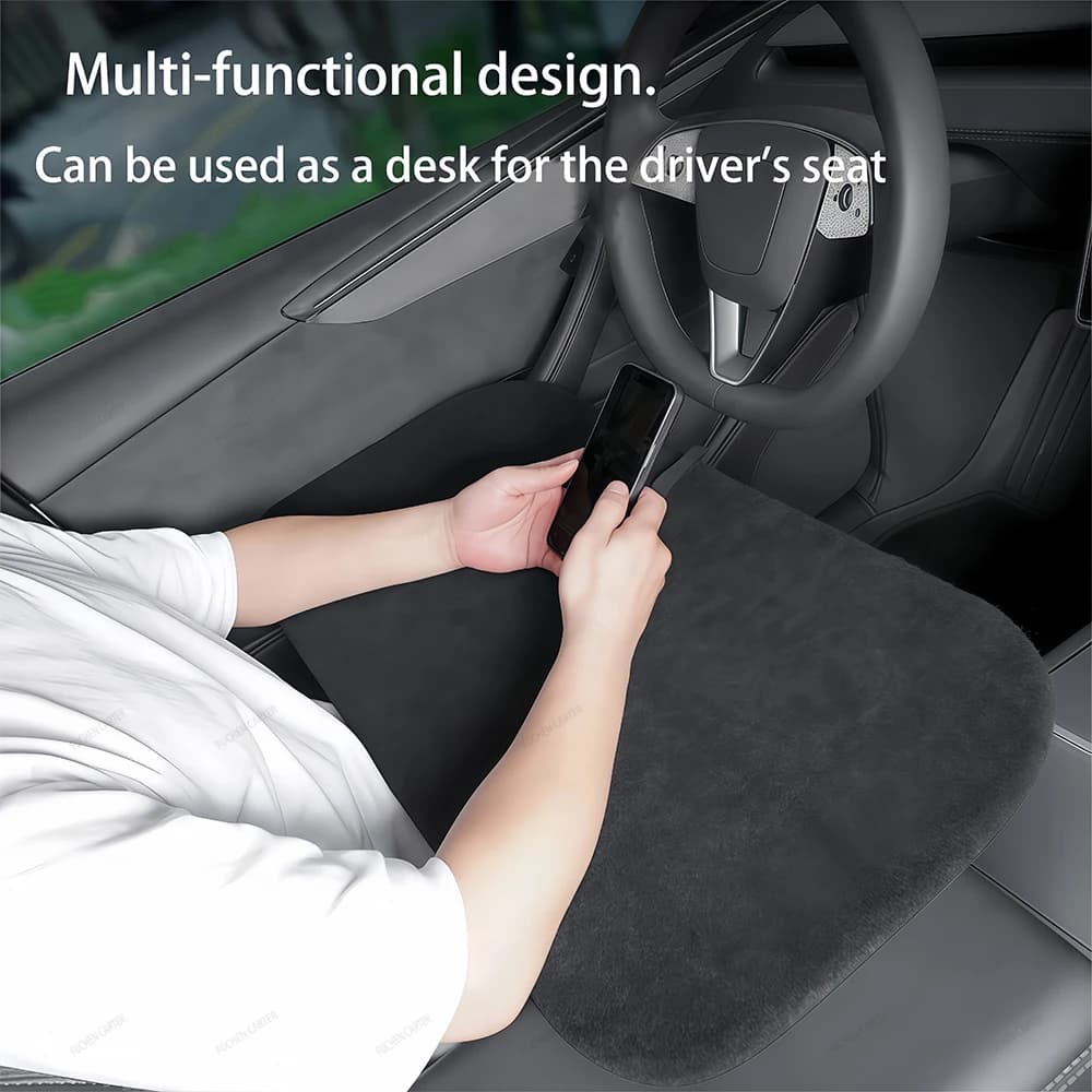 Pour Tesla Model YL Model Y Juniper 2025-2026 Boîte de rangement double niveau pour coffre avant et arrière, organisateur de bagages, accessoires