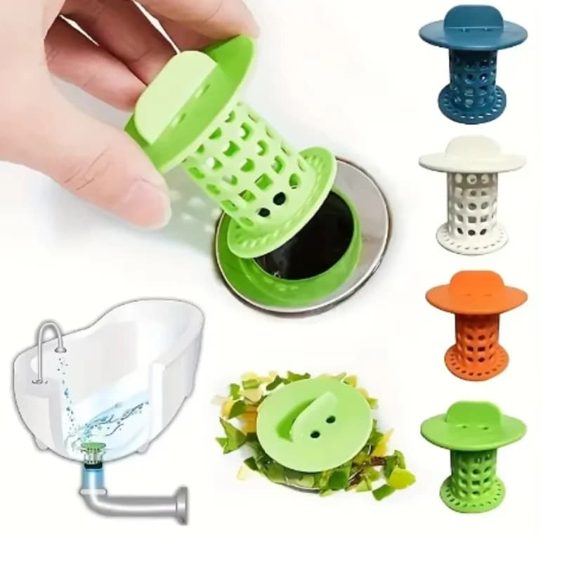 Dispositif de dragage d'égout domestique, attrape-cheveux HODrain, bouchon de bain, crépine d'évier, filtre, accessoires de douche