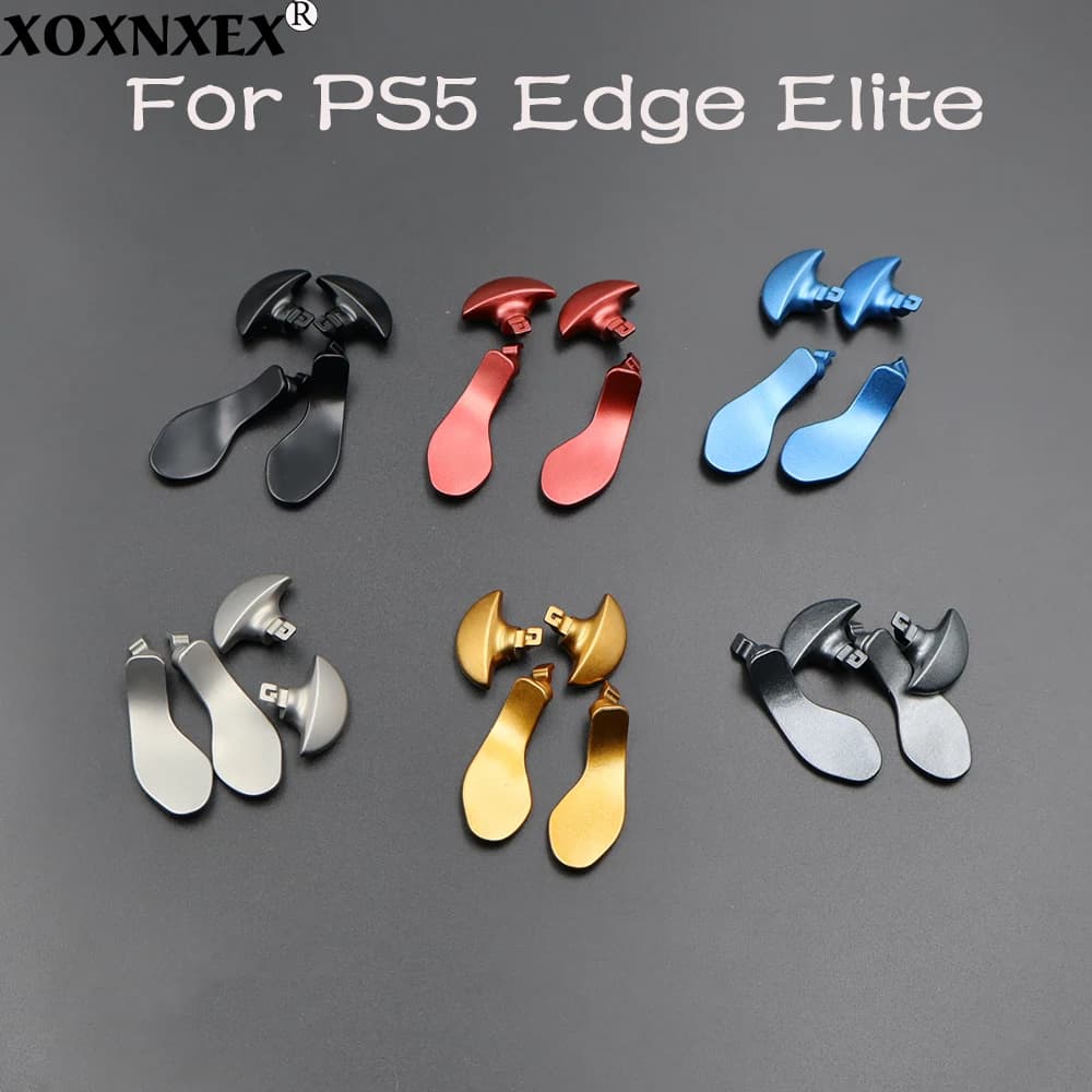 Manettes métalliques de remplacement pour manette de jeu PS5 Edge Elite, avec verrous de déclenchement et accessoires de remplacement