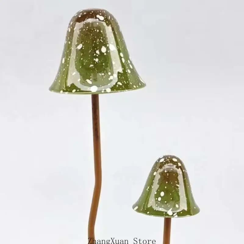 Paire piquets champignon jardin pour l'affichage pelouse les Zones d'utilisation cour 3XUF