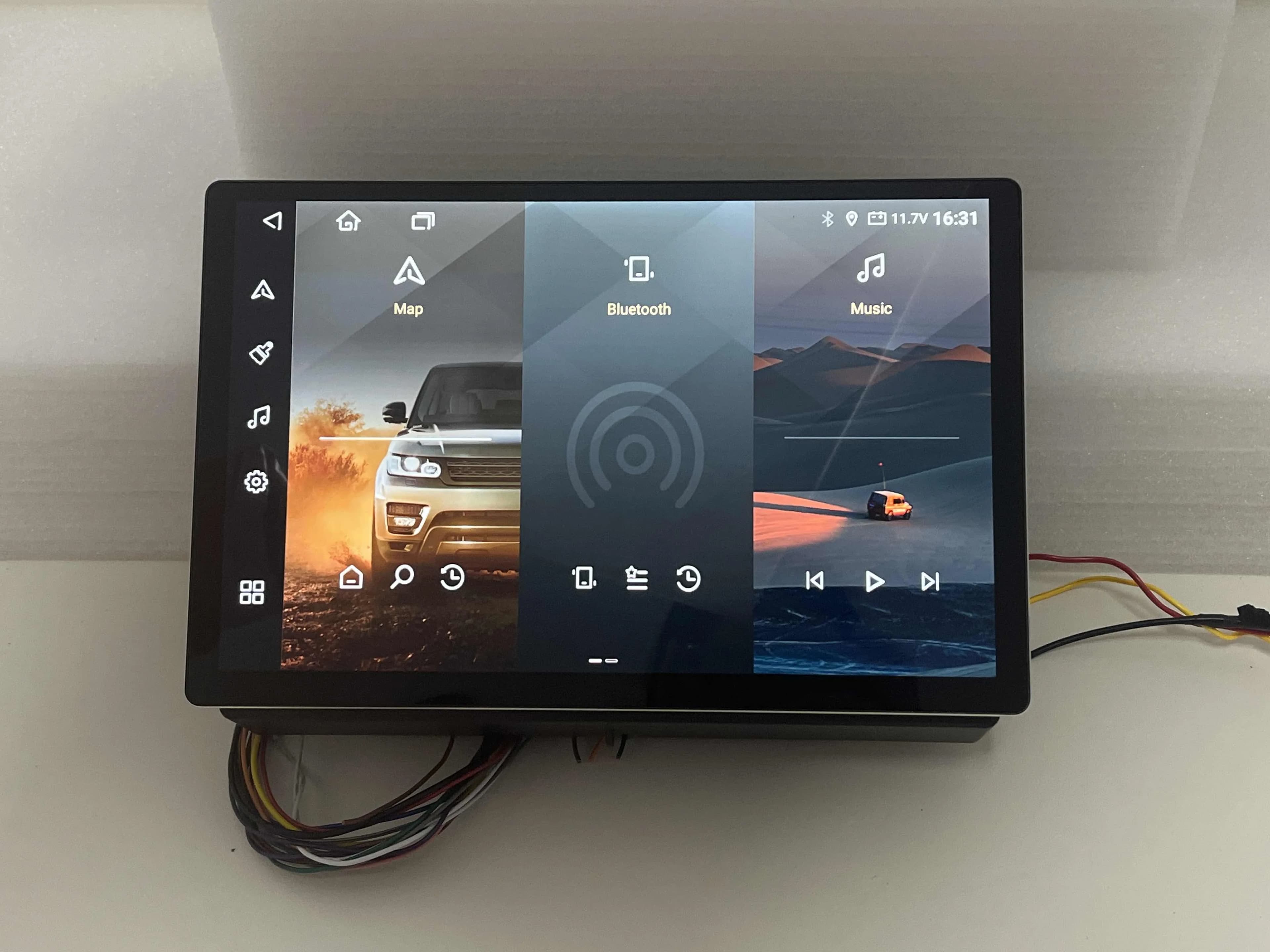 Lecteur multimédia vidéo autoradio GPS navigation Android 12 8 cœurs 8+256 Go 12,9 pouces pour Land Rover Range V8 L322 2002-2012