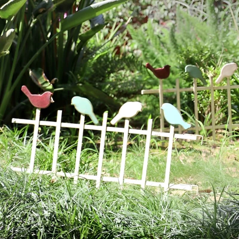 Clôture de jardin en fer, bordure de pelouse décorative pour lits de fleurs, Patch de légumes rustique, barrière, cloison de cour de chalet, clôture de plante