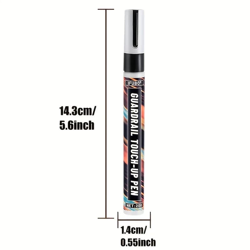 Peinture de réparation de garde-corps : protection antirouille à séchage rapide avec finition métallique noir mat