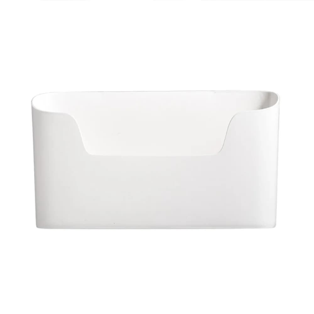 Boîte de Rangement Murale Durable T1, Rangement de Cuisine Domestique, Armoire Blanche, Multifonctionnelle, Film Alimentaire