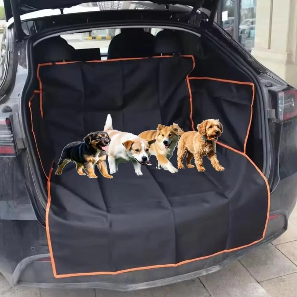 Protecteur de coffre de voiture universel imperméable, tapis de coffre toutes saisons avec couverture complète