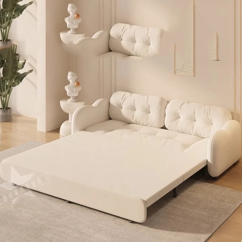 Fonction De rangement canapés Simple moderne Relax canapés blancs pliant Double couchage Sillones Para Sala De Estar meubles De maison