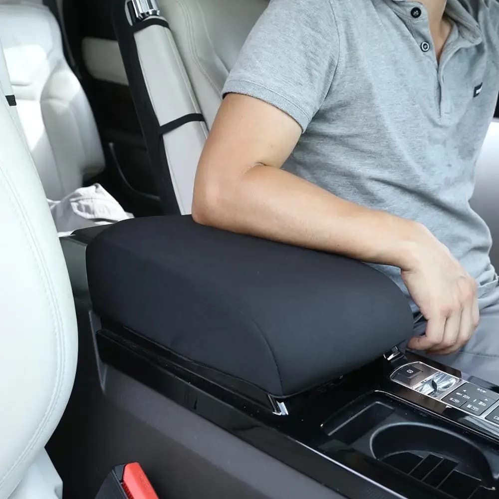 Housse de protection pour accoudoir central de siège, accessoires de voiture, pour Land Rover Discovery 4 5 LR4 5 Range Rover Sport Vogue Freelander 2