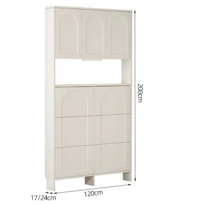 Meuble à chaussures de luxe compact avec couvercles, organisateur de chaussures économique avec séparateurs, mobilier de maison