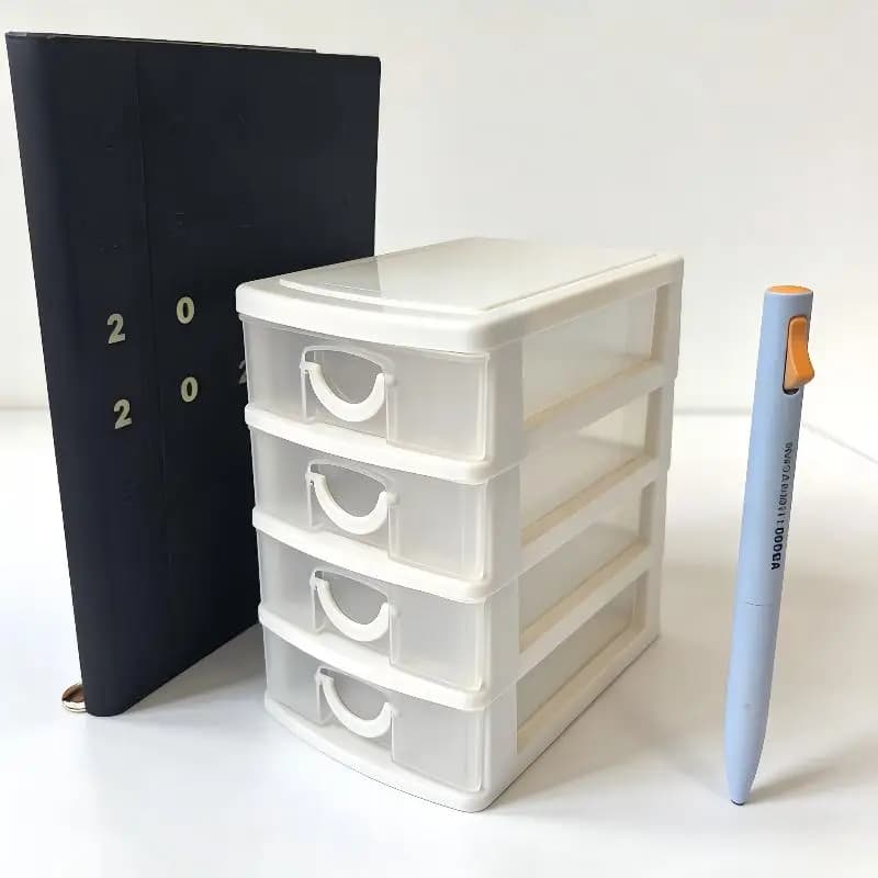 Organisateur de bijoux à 4 niveaux avec système de tiroirs pour une organisation sans effort dans les chambres