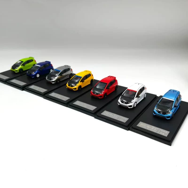 Micro Garage 1:64 Fit 3th GK5 RS, modèle de voiture en alliage, jouet pour garçons adultes, objets de collection, ornements statiques finis