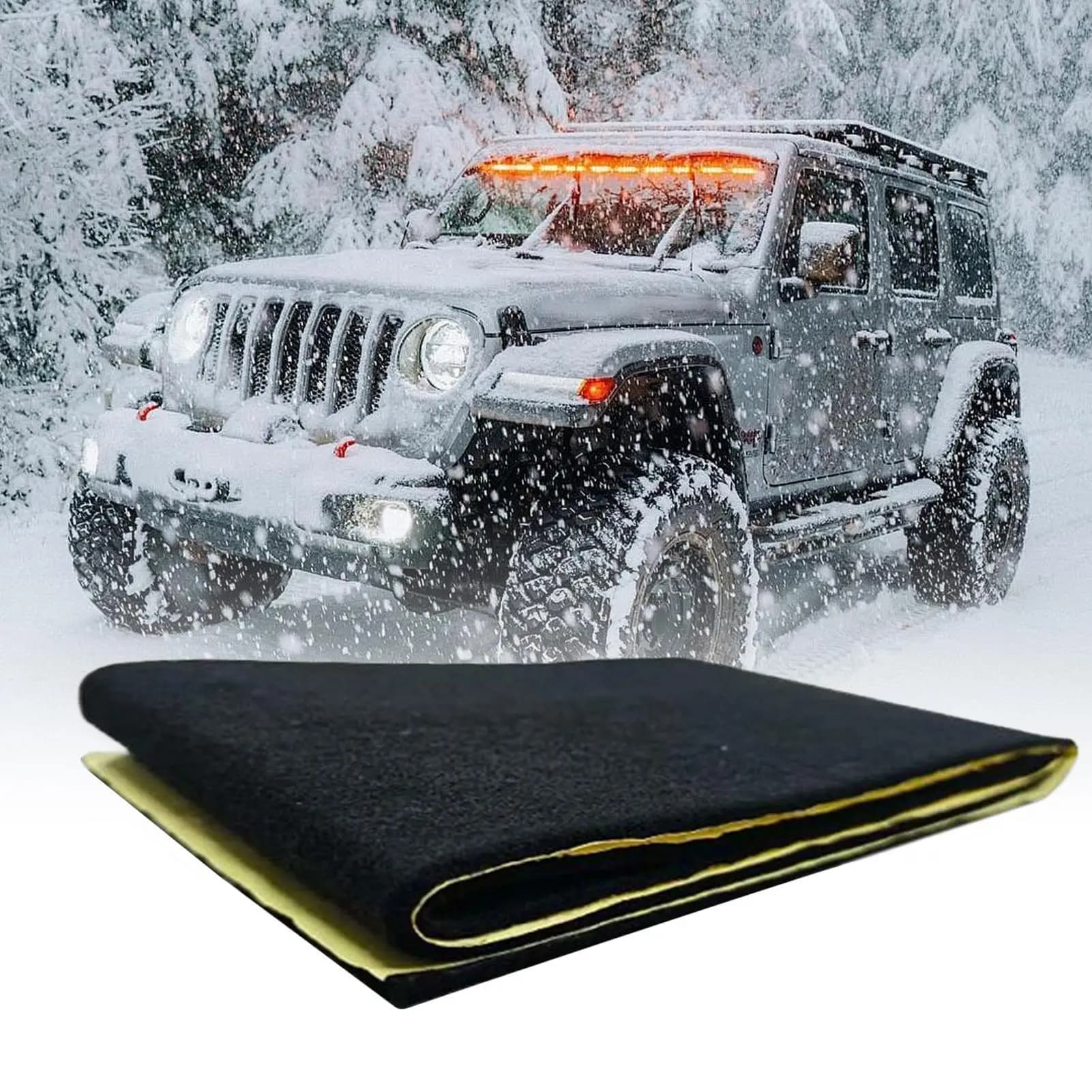 Isolation de batterie pour voitures, accessoires adhésifs pour véhicules, couvercle isolant pour batterie de voiture pour conducteurs, camions, SUV, VR, berlines, flotte
