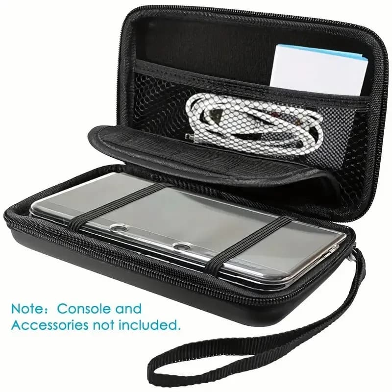 Boîte de rangement de mallette de transport pour NEW3DS XL, NEW3DS LL, 3DS XL et 3DS LL, sac de rangement pour console