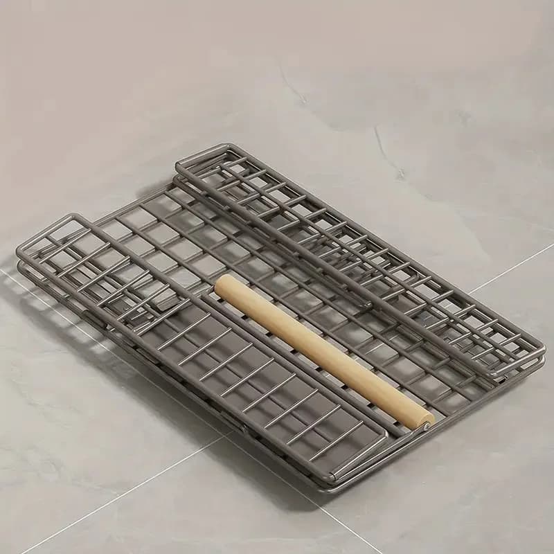Panier de rangement extractible en métal, organisateur d'armoire coulissant, rangement d'épices et de couverts, organisateur d'armoire de cuisine polyvalent