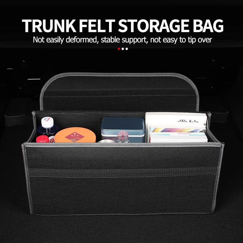 Boîte de rangement pour coffre de voiture Renault, organisateur de rangement, sac de rangement, Arkana Captur Twingo Talisman RS Line Logan
