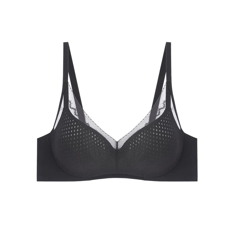 Soutien-gorge grande poitrine pour femme, soutien-gorge léger, respirant, sans couture, soutien doux, collection de seins, anti-affaissement, OWD6105