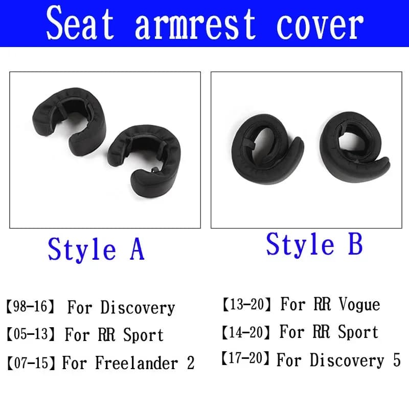 Housse de protection pour accoudoir central de siège, accessoires de voiture, pour Land Rover Discovery 4 5 LR4 5 Range Rover Sport Vogue Freelander 2
