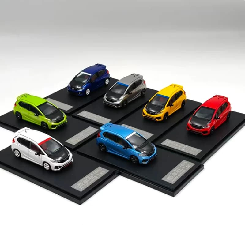 Micro Garage 1:64 Fit 3th GK5 RS, modèle de voiture en alliage, jouet pour garçons adultes, objets de collection, ornements statiques finis