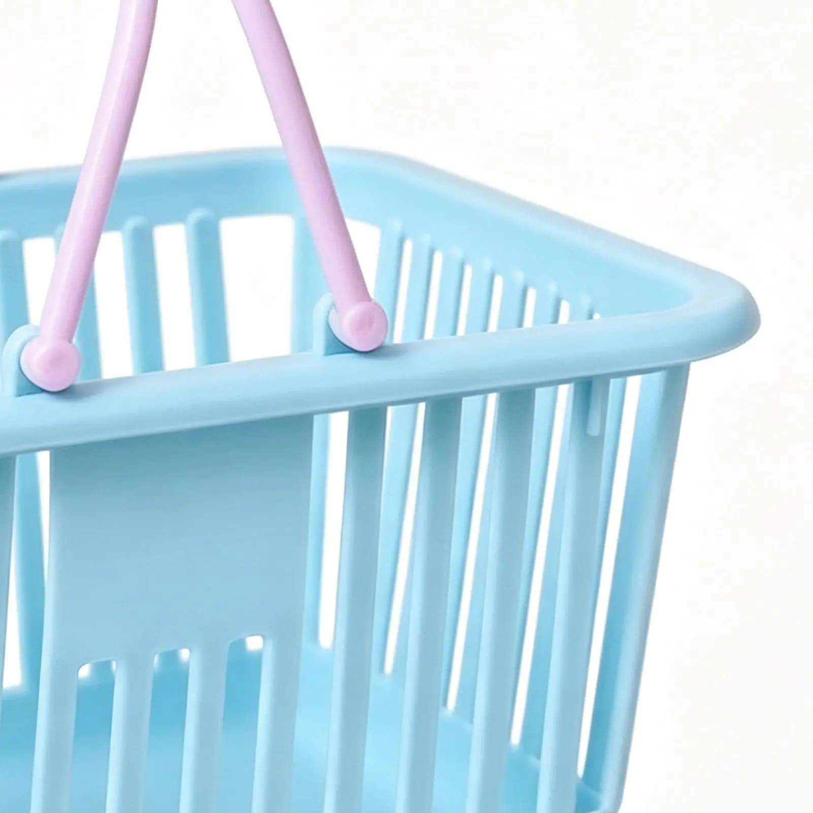 Petit panier de rangement avec poignées, mini paniers pour jouets d'enfants, collations, bureau, salle de bain, maison, courses, dortoir, cuisine, garde-manger