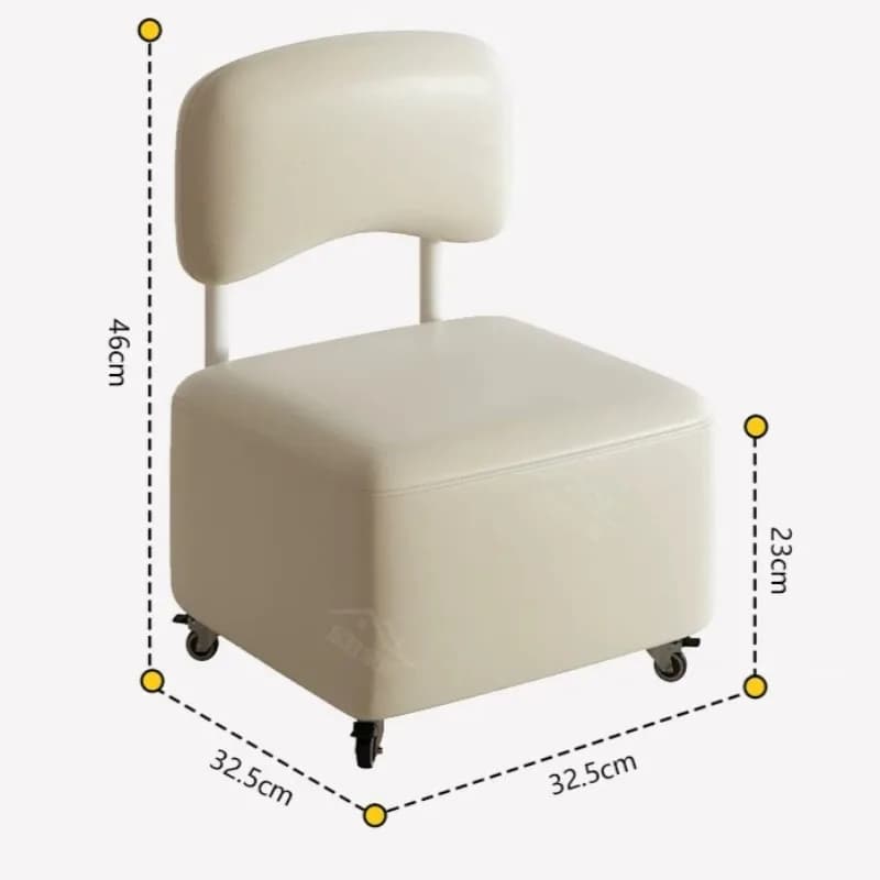 Tabouret de rangement portable pour adultes, style nordique, pour entrée, petit tabouret de luxe minimaliste, accessoires de mobilier de chambre à coucher et de maison