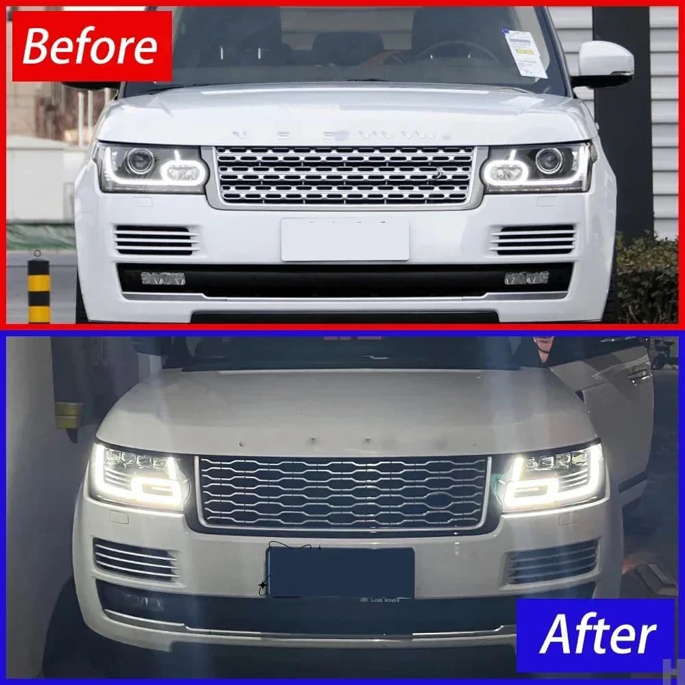 Ensemble de phares automobiles LED, mise à niveau pour Land Rover Range Rover Executive Sport 2013 – 2022, dynamique 4, accessoires d'objectif de projecteur