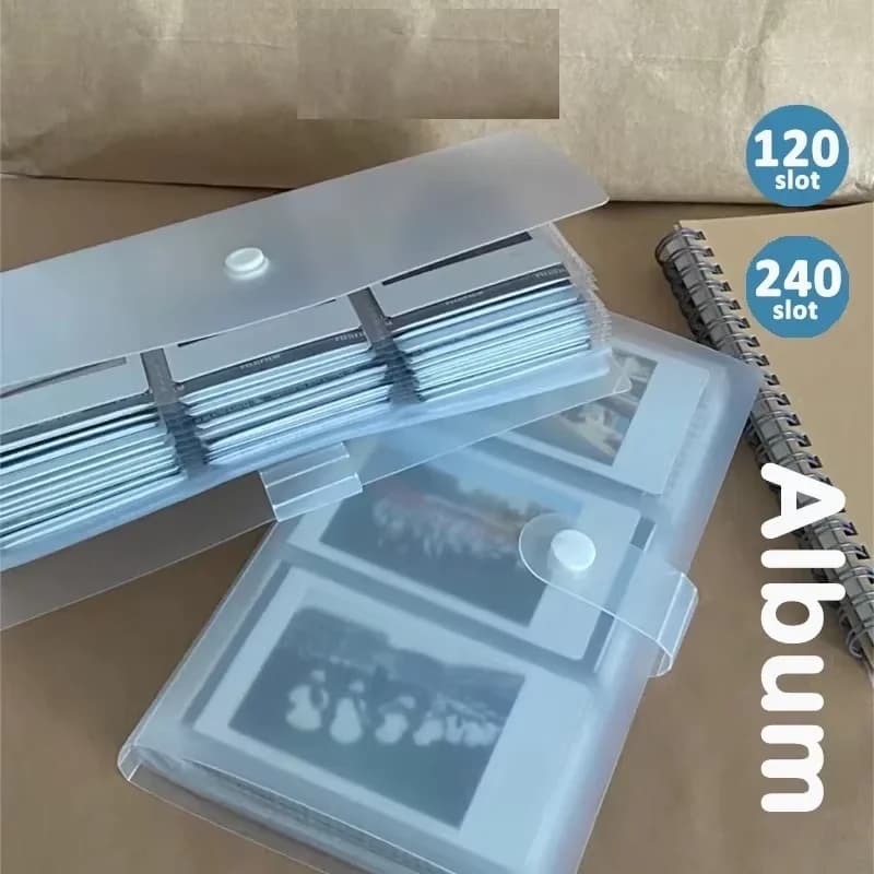 Album photo Polaroid contenant 120/240 emplacements |   Album photo Polaroid |   Boîte de rangement pour cartes postales et photos |   Album de cartes |   COD