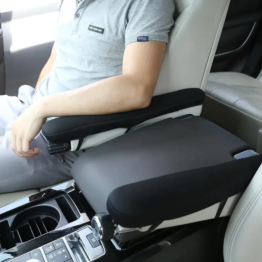Housse de protection pour accoudoir central de siège, accessoires de voiture, pour Land Rover Discovery 4 5 LR4 5 Range Rover Sport Vogue Freelander 2