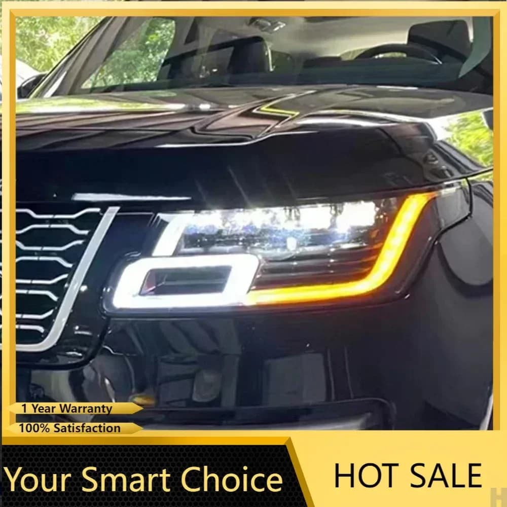 Ensemble de phares automobiles LED, mise à niveau pour Land Rover Range Rover Executive Sport 2013 – 2022, dynamique 4, accessoires d'objectif de projecteur