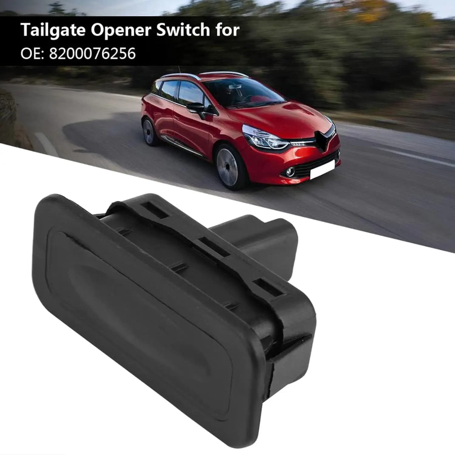 Interrupteur de coffre de voiture à verrouillage Central, pour Renault Clio Megane Captur Kangoo MK2 MK3 Clio MK3 MK4 Mk2 Fluence, interrupteur de hayon 8200076256