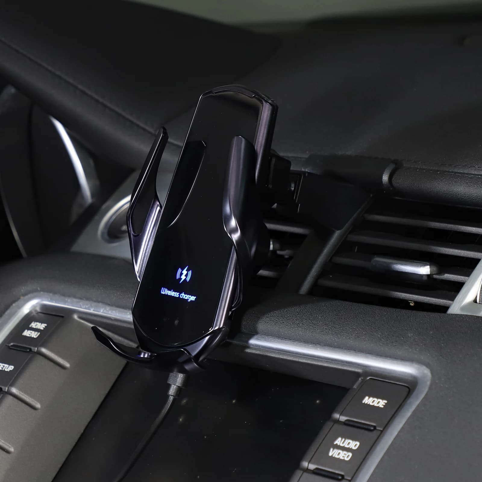 Pour Land Rover Range Rover Evoque L538 L551 2012-2025 ABS voiture contrôle central sortie d'air support pour téléphone portable support pour téléphone portable