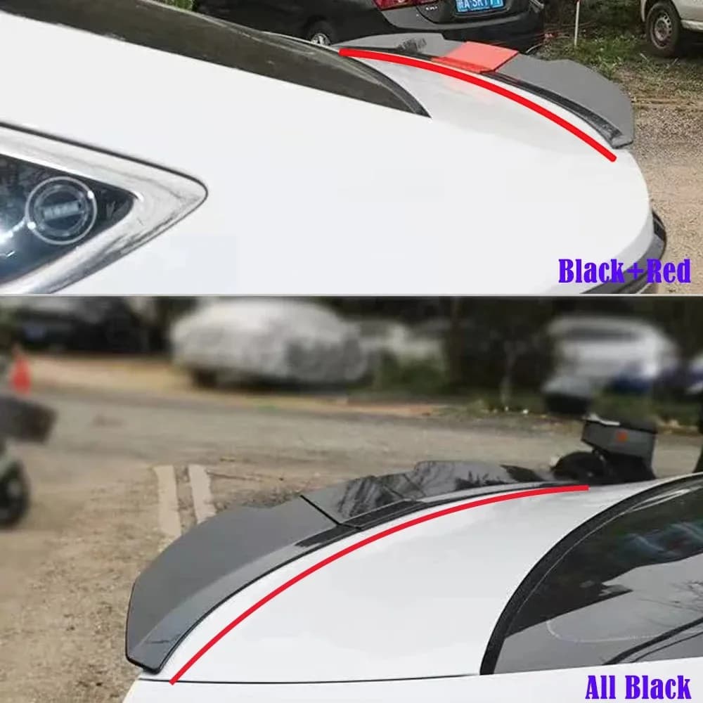 Pour Renault ARKANA 2020-2026 Aileron de coffre arrière ABS 3 sections réglable 115-125cm, Aileron supérieur sport décoratif, Pièces extérieures de voiture