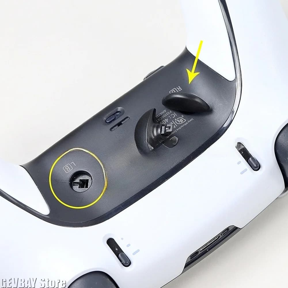 Boutons arrière en métal pour manette sans fil PS5 Dualsense Edge, palettes métalliques pour manette PS5 Edge Elite, accessoires de remplacement