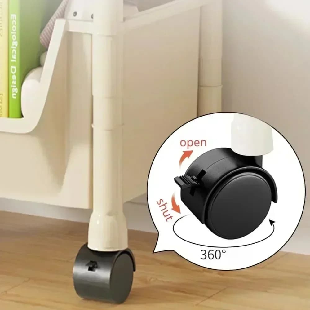 Étagère à roulettes pour cuisine, meuble de rangement d'angle étroit pour cuisine, armoire de salon, organisateur de salle de bain, cadeaux pour la maison