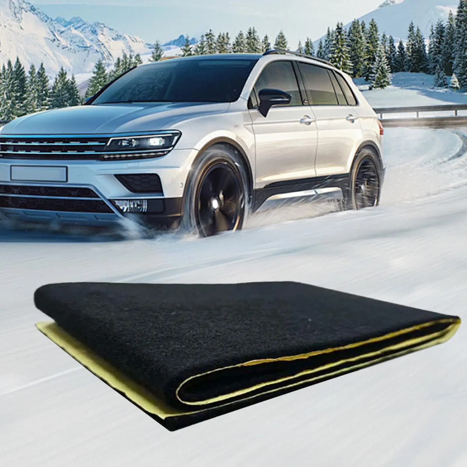 Isolation de batterie pour voitures, accessoires adhésifs pour véhicules, couvercle isolant pour batterie de voiture pour conducteurs, camions, SUV, VR, berlines, flotte