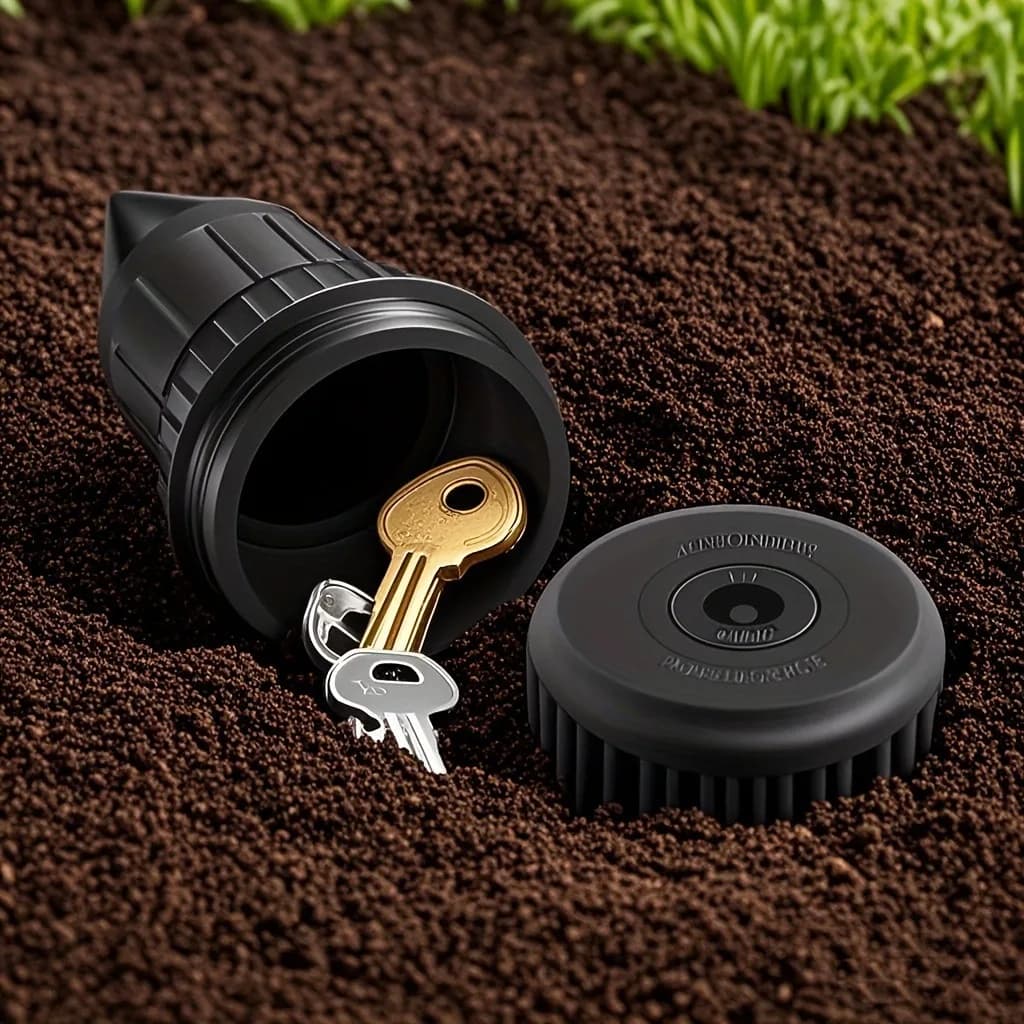 Coffre-fort secret en forme de pulvérisateur, anti-perte, boîte de rangement dissimulée, boîte de diversion pour clés de secours à la maison ou au jardin