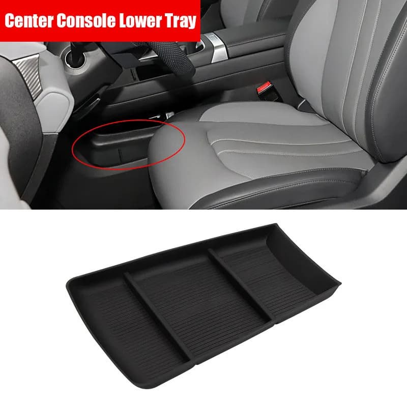Boîte de rangement d'accoudoir, plateau de rangement inférieur de Console centrale pour MG ES5 S5 EV 2024 2025 2026 organisateur de voiture, accessoires de rangement