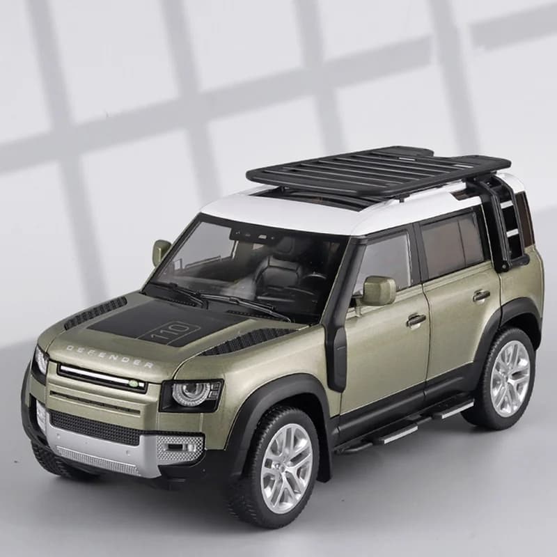 Grande 1:18 Échelle Land Rover Defender 110 Range Rover SV2022 Hors Route SUV Alliage En Métal moulé sous pression Modèle De Voiture Accueil À La Mode Ornements Jouet