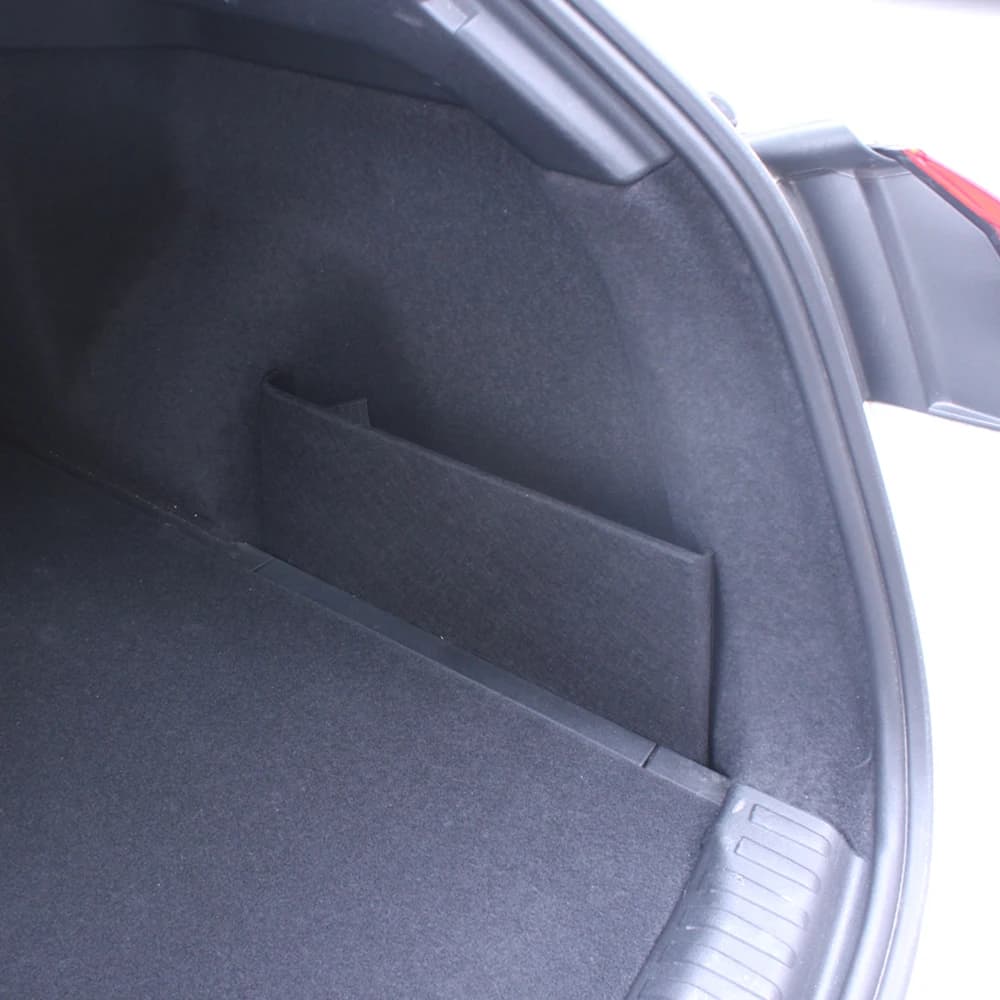 Pour Audi Q4 E-tron F4 2022 2023 2024 2025 – Boîte de rangement et de tri pour coffre, panneau de séparation de coffre, accessoires automobiles