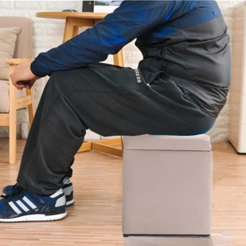 Le tabouret de rangement peut tabouret à langer multifonctionnel à la porte de la maison Muebles Multifuncionales salon