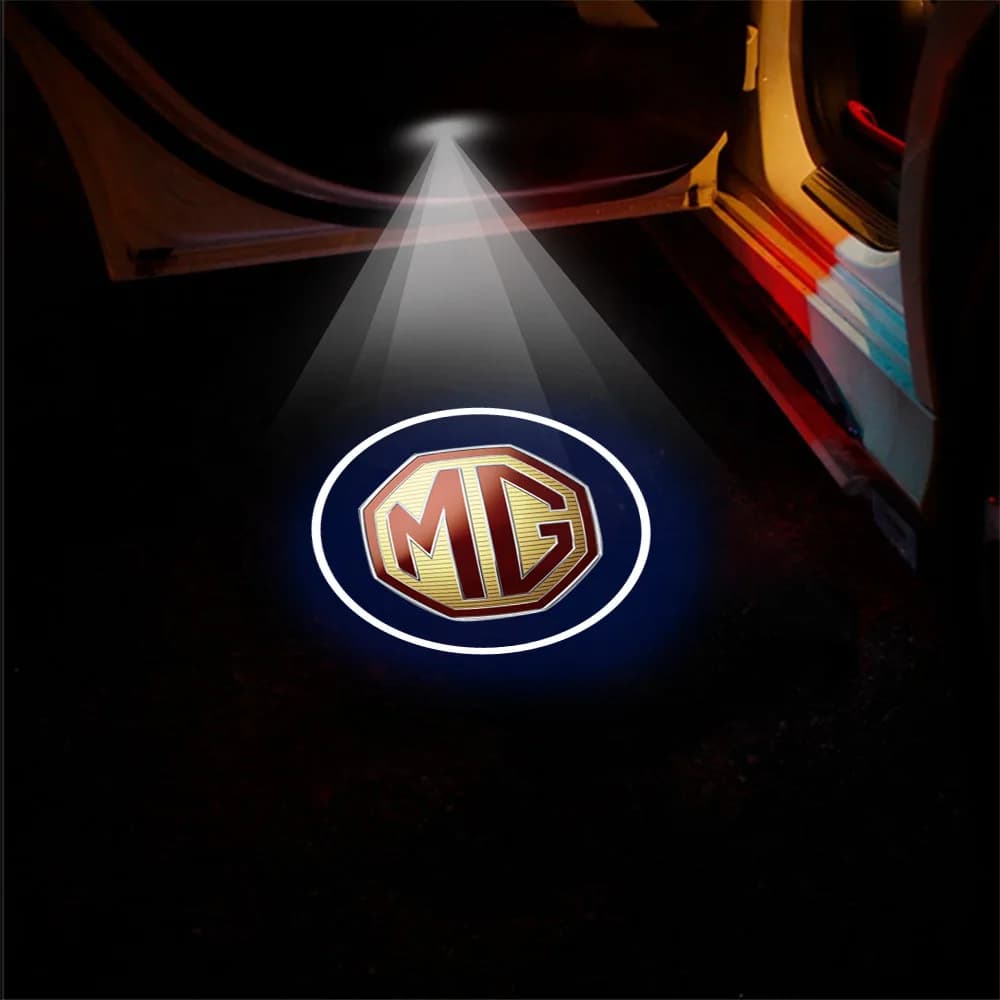 Logo de style de voiture LED porte de voiture lumière de bienvenue magnétique projecteur Laser lumière pour Morris Garages MG ZS GS EHS GT MG5 MG7 HS EZS MG3