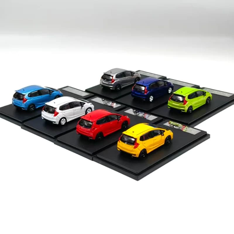 Micro Garage 1:64 Fit 3th GK5 RS, modèle de voiture en alliage, jouet pour garçons adultes, objets de collection, ornements statiques finis