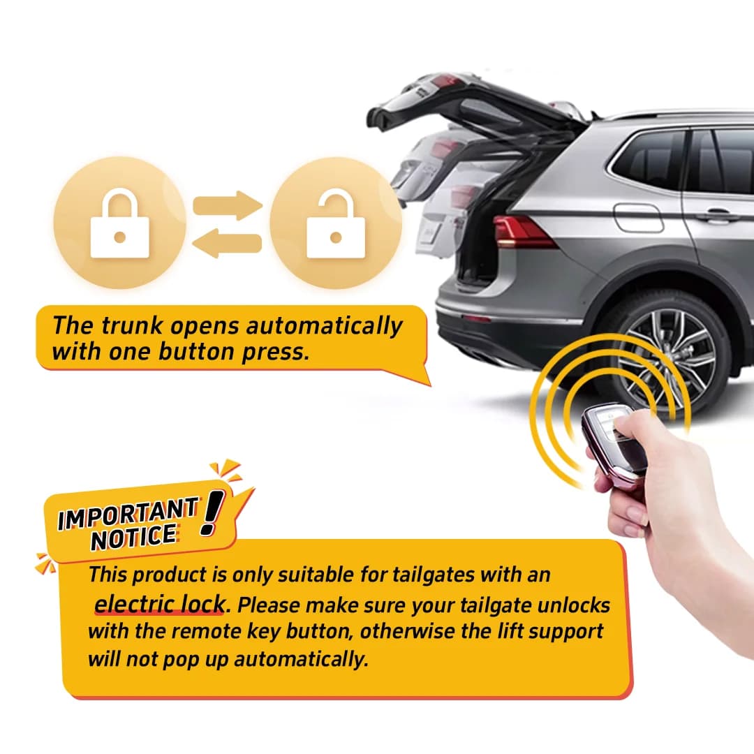 Entretoises de coffre de levage automatique avec ressort pour hayon citroën C4 Mk2 B7 2010-2018 Supports de levage de coffre de hayon arrière