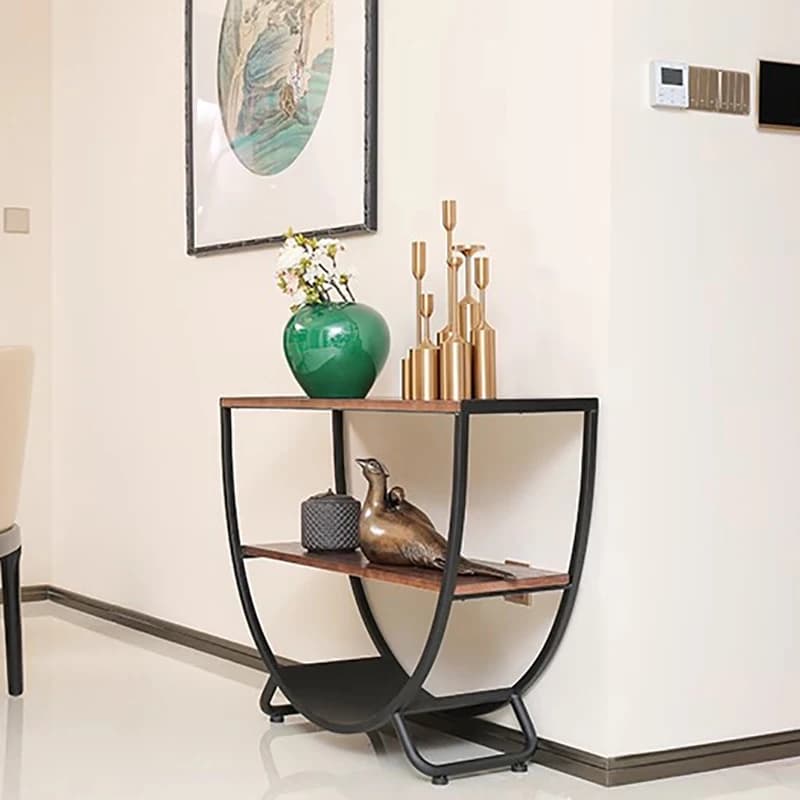 Avec rangement Chic Console Table Vintage esthétique luxe salon Console Table couloir à la mode Console Meuble maison meubles