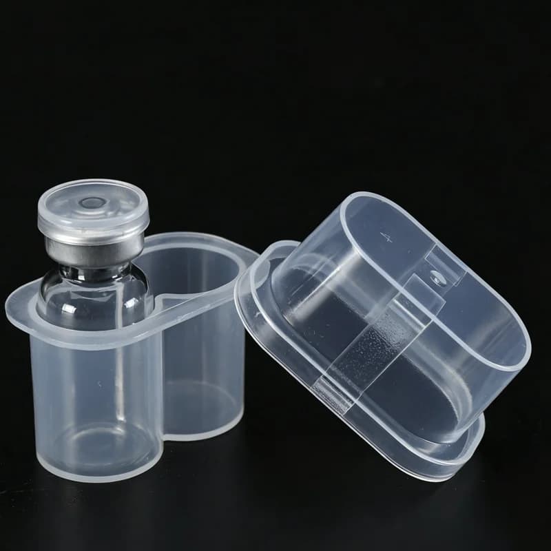 Boîte de rangement pour flacons de 3 ml, boîte de rangement pour microtubes, boîte de rangement pour flacons, organisateur de réfrigérateur, étui empilable pour tubes et bouteilles de congélation