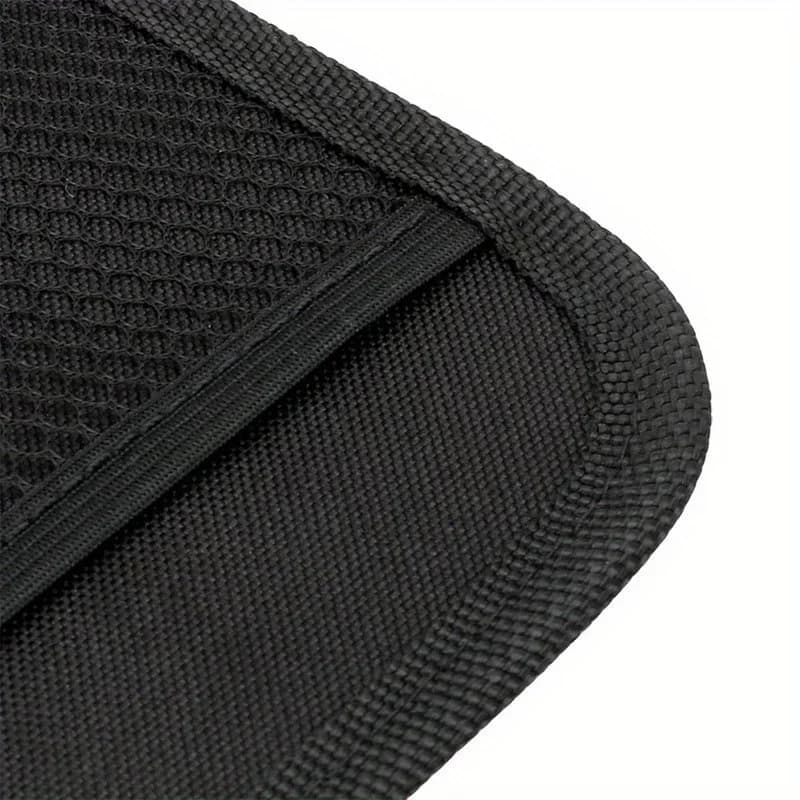 Filet de rangement pour voiture, sac en maille en tissu Oxford, organisateur pour téléphones, pièces de monnaie, cartes et clés pour l'intérieur de la voiture, rangement et organisation