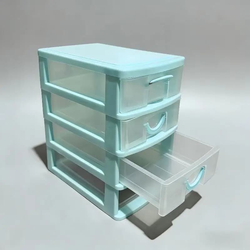 Organisateur de bijoux à 4 niveaux avec système de tiroirs pour une organisation sans effort dans les chambres