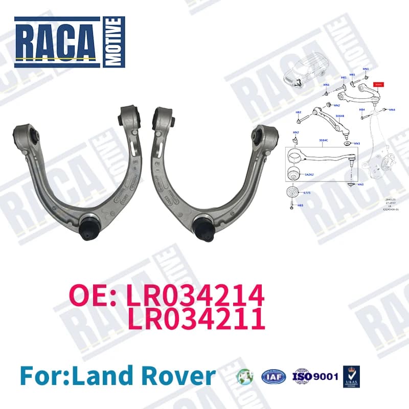Pour Land Rover Range Rover L322 L405 Bras de suspension supérieurs avant LR034214 LR034211 LR148193 LR148192