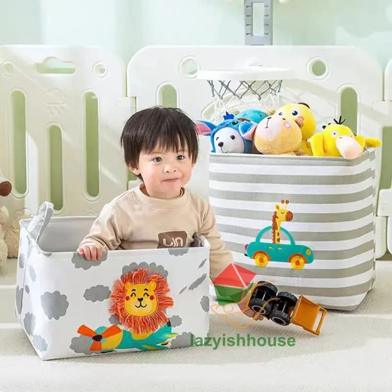 Mir de rangement pliant pour linge, armoire en tissu, bureau, chambre à coucher, Cisco, jouets, panier à linge avec poignée