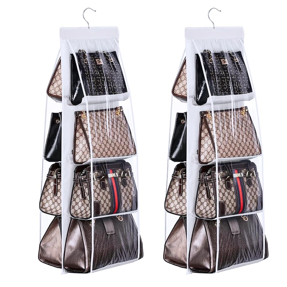 Sac de rangement sac à main organisateur artefact armoire dortoir suspendu ménage étagère de rangement sac en couches étagère sac sac de rangement
